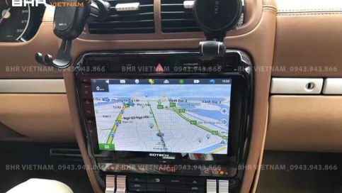 Màn hình DVD Android xe Porsch Cayenne 2003 - 2010 | Gotech GT10 Pro